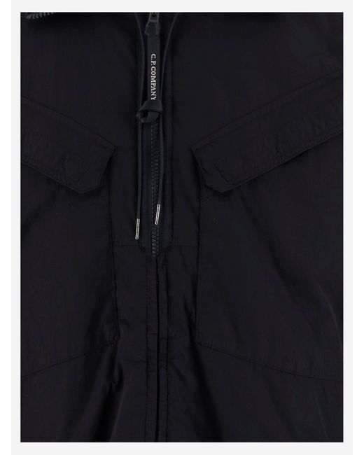 C P Company Cp -bedrijf Nylon Jacket in het Blue