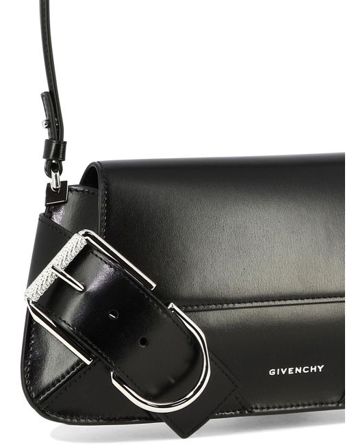 "Voyou Shoulse Slap" Bolso de hombro Givenchy de color Black