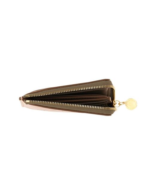 Stella McCartney Natural Zipped Wallet