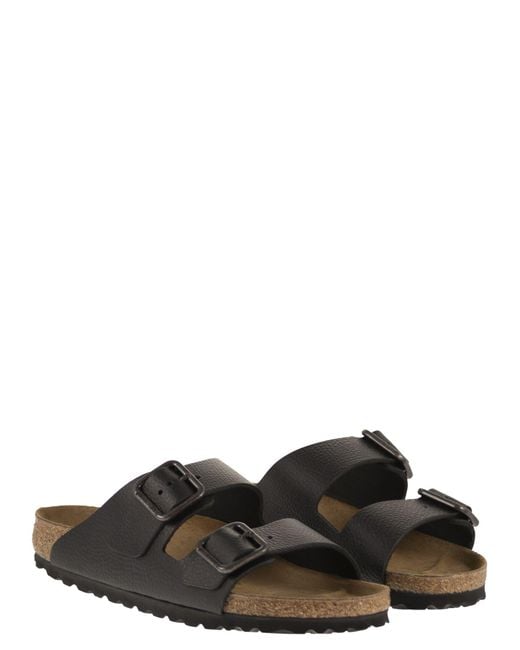 Birkenstock Black Arizona Wb Vintage – Natural Leather Sandal for men