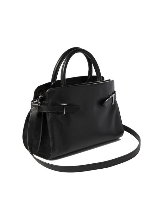 Le Tanneur Black Emilie Handbags