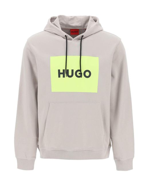 HUGO Duratschi Sweatshirt Met Doos in het Gray voor heren
