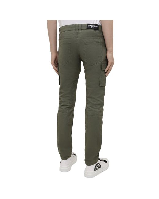 Pantalon cargo Balmain pour homme en coloris Green