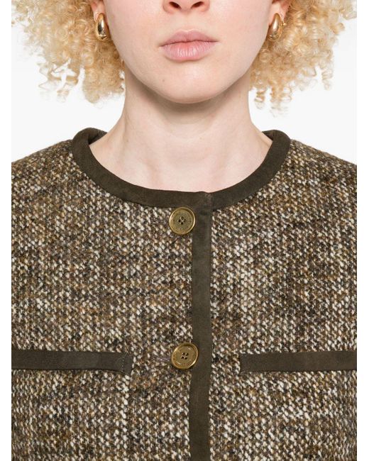 Golden Goose Deluxe Brand Brown Wool Blend Jacket