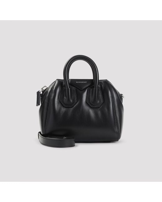 Givenchy Black Mini Antigona Bomber Bag