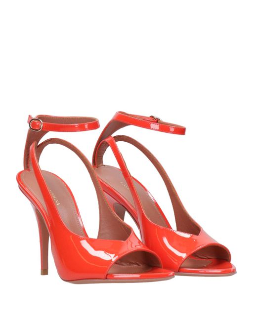 Castagna Red Sandals