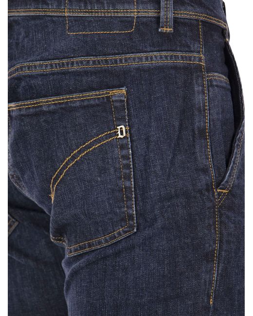 Konor Skinny Fit Jeans Dondup de hombre de color Blue