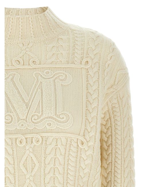 Max Mara 'miranda' Trui in het Natural
