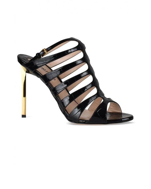 Tom Ford Black Sandals