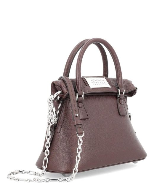 Maison Margiela Purple "5 Ac Classique" Bag