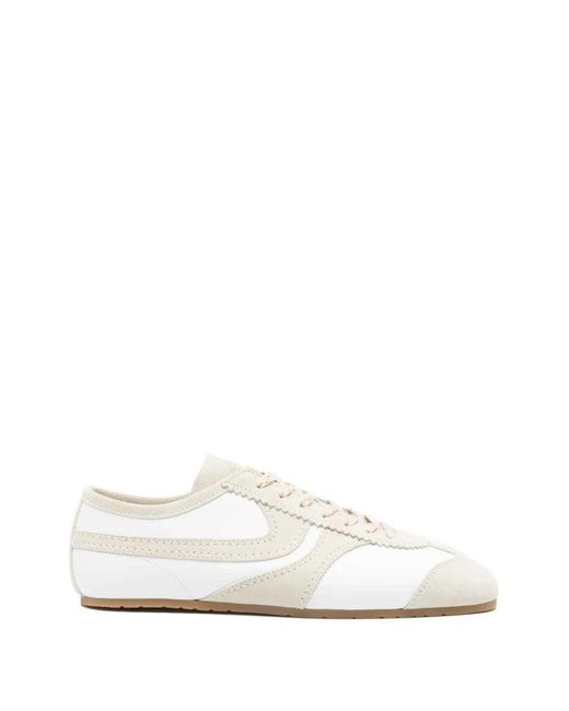 Dries Van Noten White Sneakers 00250-Ms261-1502 M.L.Shoes Q.0117
