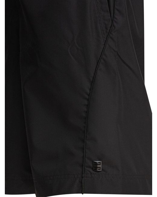 Givenchy Black Track Shorts for men