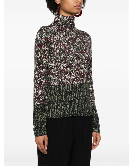 Loewe Black Jersey Turtleneck Sweater