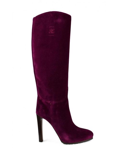 Ralph Lauren Purple Remmy Boots