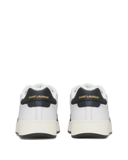 Saint Laurent SL 61 Leder -Sneaker in White für Herren