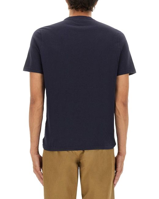Autry Blue T Shirt With Logo