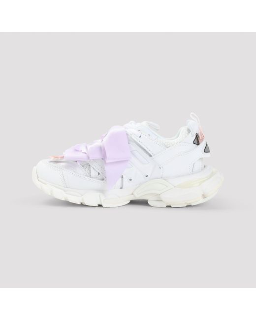 Balenciaga White Track Sneakers