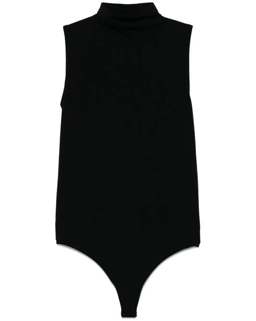 Wolford Black String Bodysuit