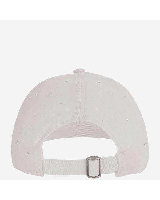 Autry White Baseball Cap With Logo for men