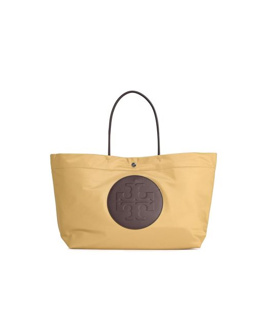 Tory Burch Natural Large 'Ella Twist' Bag