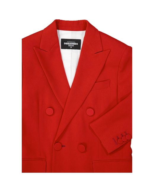DSquared² Red Blazers