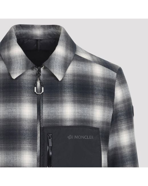 Moncler Cornisello Overhemdjack in het Black