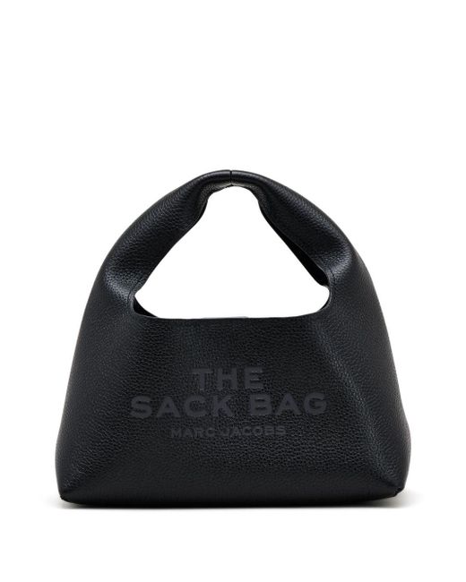 Marc Jacobs Black The Sack Mini Leather Hobo Bag