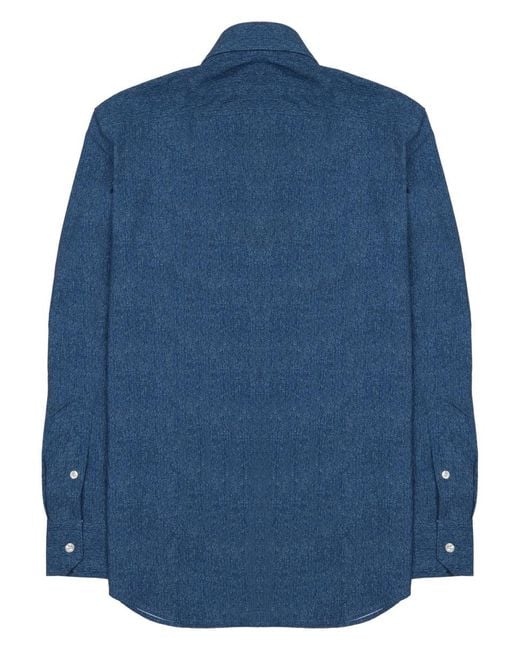 ARCHIVIUM BE UPDATED Blue Striped Shirt