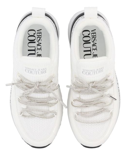 Versace Jeans Couture White Dynamic Sneaker