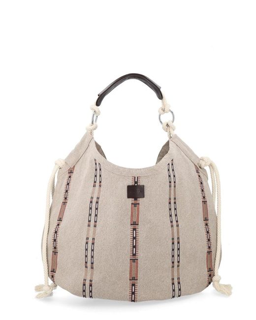 Isabel Marant Natural Mini Tote Handbag