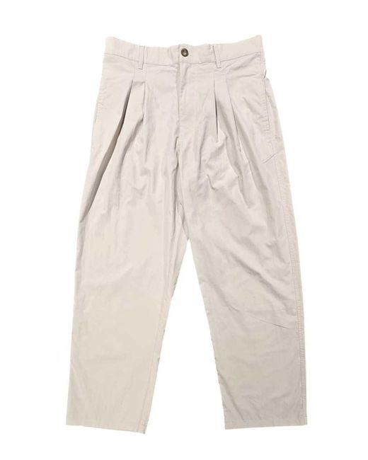Isabel Marant White Yostin Pleated Pants