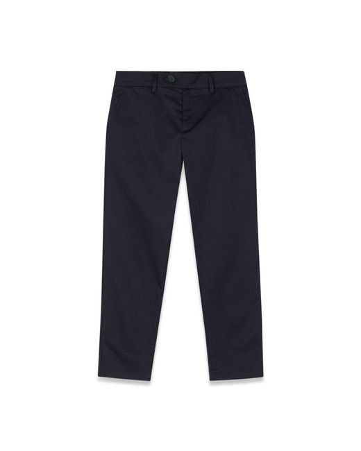Fay Blue Straight Pants