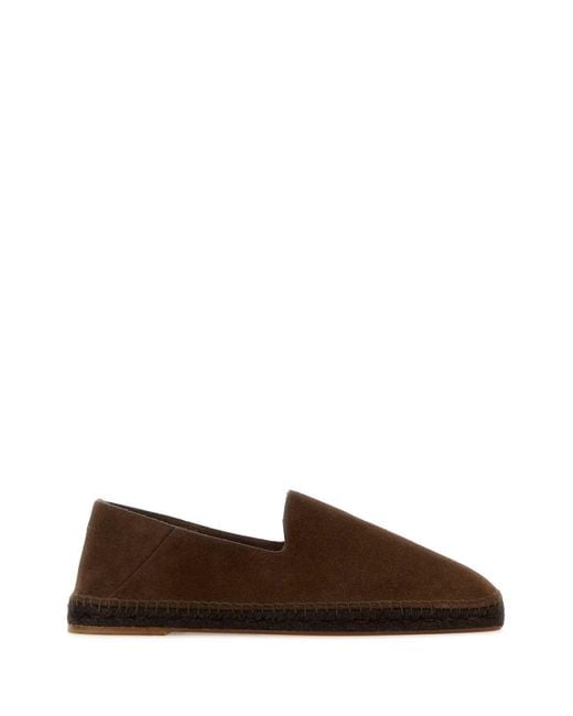 Castaner Brown Chocolate Suede Peter Espadrilles