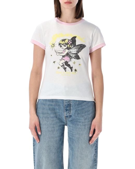 Ganni Blue Fairy Graphic Baby T-Shirt