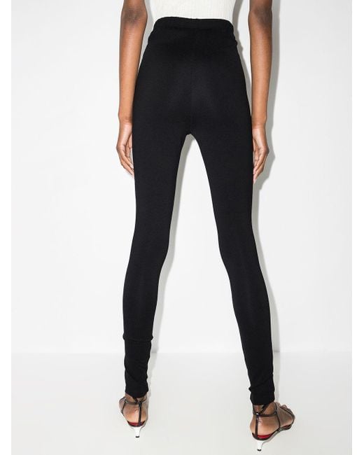 Wardrobe NYC Black X Browns 50 Zip Cuff Leggings