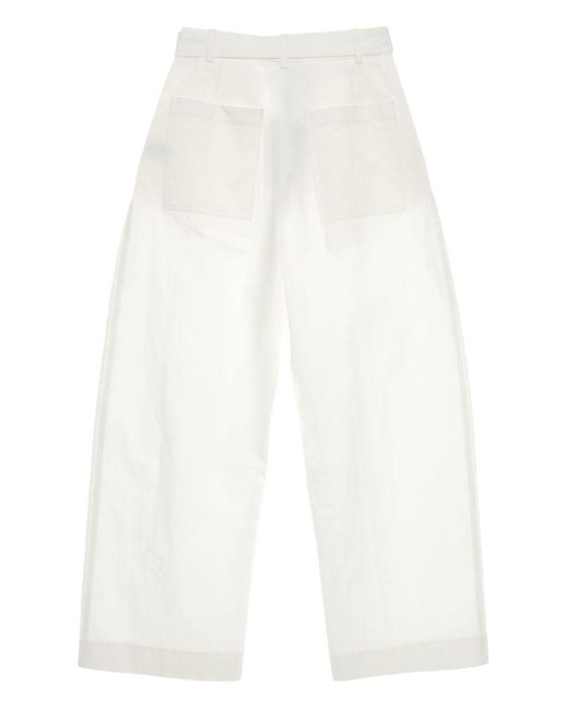 Studio Nicholson White Trousers
