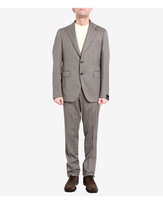 Tagliatore Gray Dresses for men
