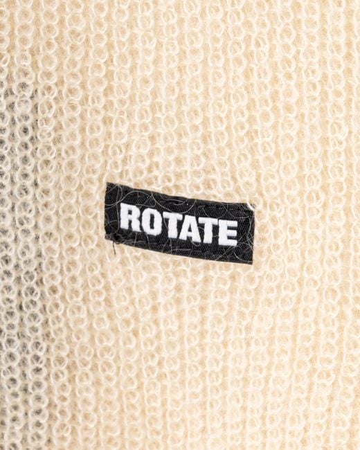 ROTATE BIRGER CHRISTENSEN Natural Sweaters