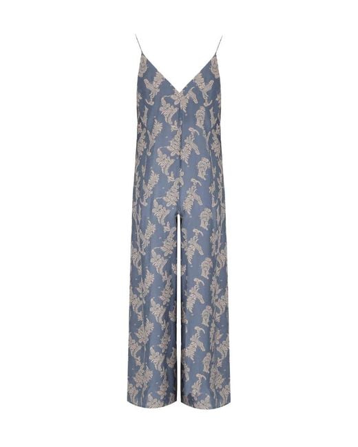 Traffic People Blue Ithaca Jumpsuit