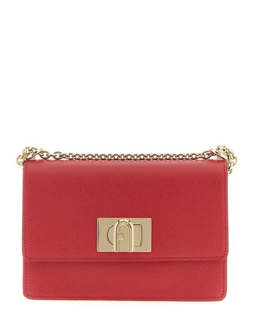 Furla Red ' 1927' Mini -Crossbody -Tasche
