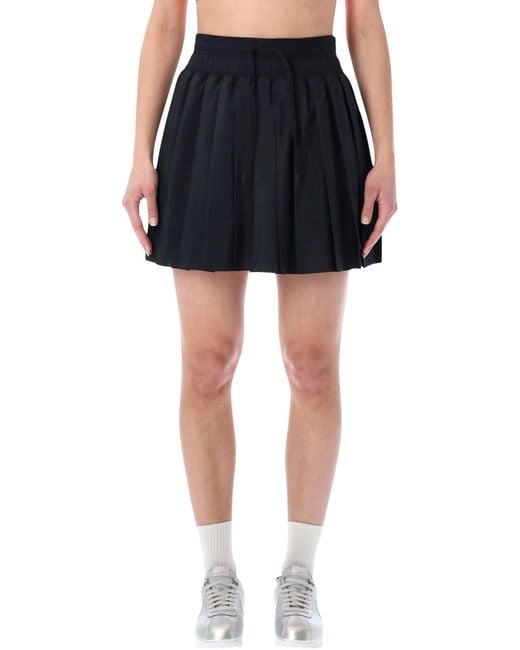 Nike Black Club Rules Pleated Mini Skirt