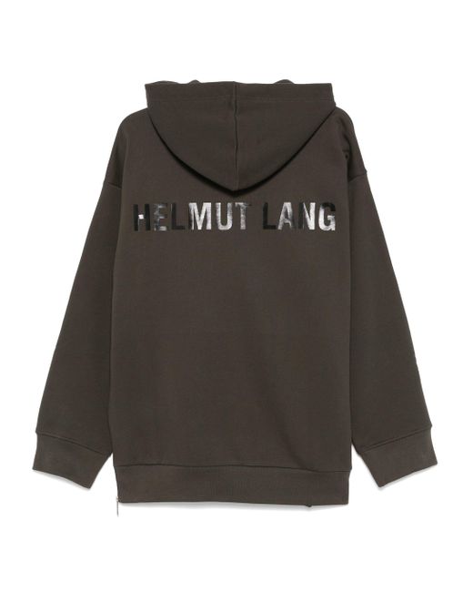 Sudadera Mega Con Capucha Helmut Lang de color Black