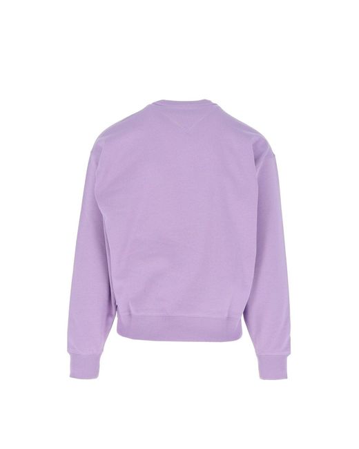 KENZO Grafisch Oversized Sweatshirt in het Purple voor heren