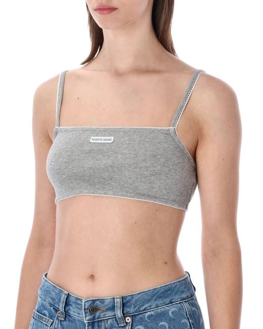 MARINE SERRE Blue Top