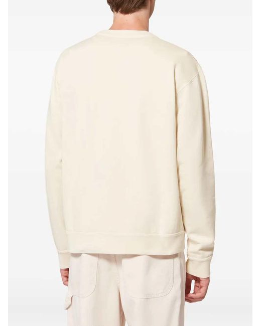Isabel Marant White Mikoy Sweatshirt With Embroidery