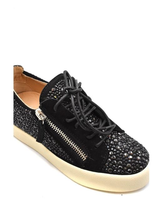Giuseppe Zanotti Black Sneakers