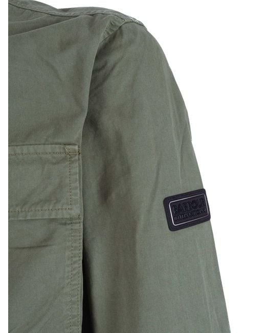 Barbour Green Arlo Overshirt