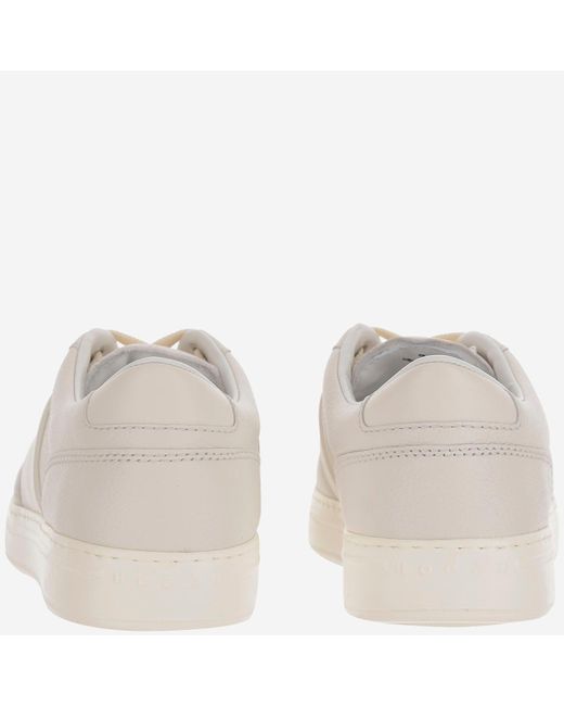 Hogan White H-Tv Leather Sneakers for men