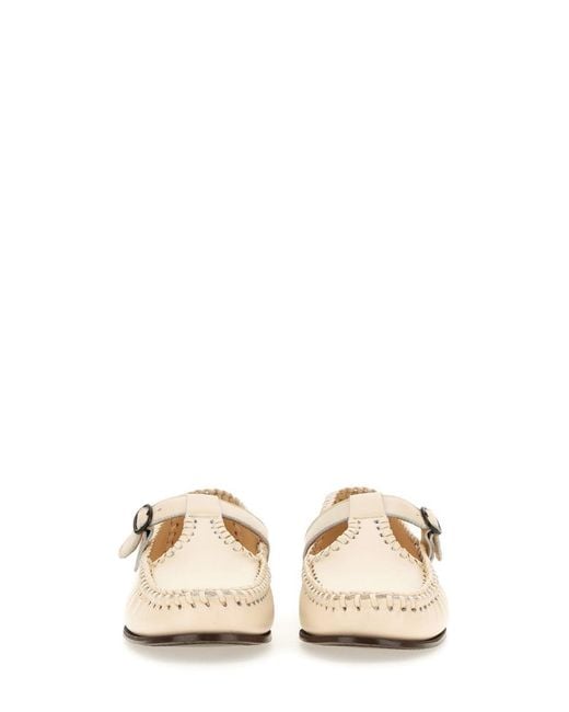 Hereu Natural T-Bar "Alcover" Moccasin