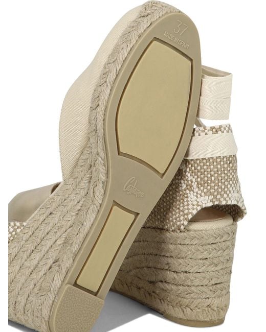 Castaner Metallic Castañer "carina" Espadrilles
